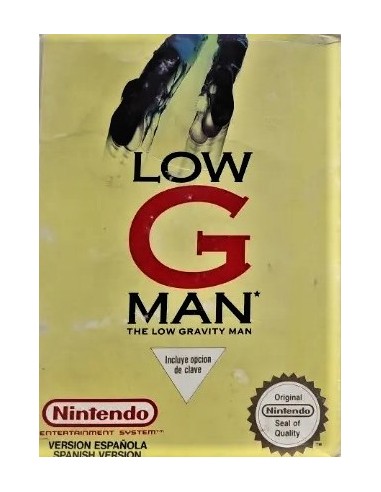 Low G Man (Caja Deteriorada) - NES