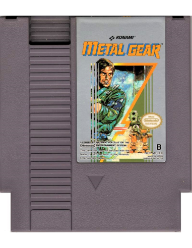 Metal Gear (Cartucho) - NES