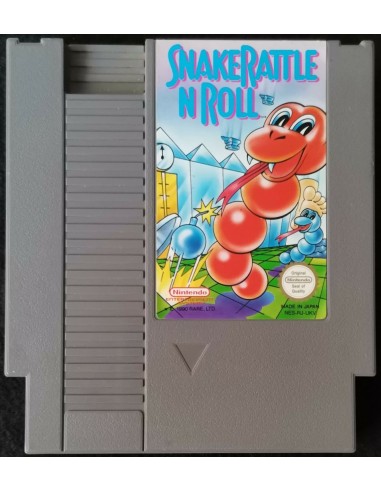 Snake Rattle N Roll (Cartucho) - NES