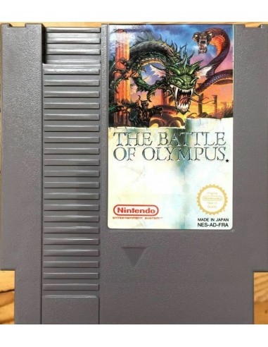 The Battle Of Olympus (Cartucho)- NES