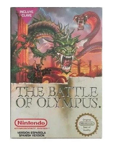 The Battle Of Olympus - NES