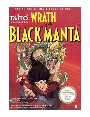 Wrath Black Mania (Cartucho) - NES