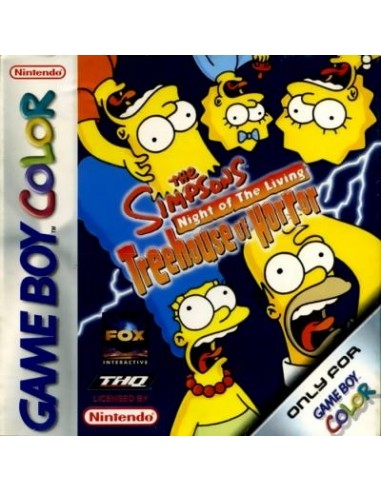 The Simpsons Treehouse Of Horror - GBC