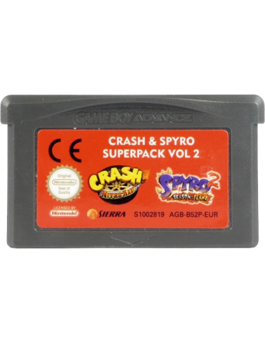 2x1 Crash Bandicoot 2 + Spyro Ice...