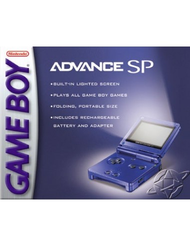 Game Boy Advance SP Azul (Con Caja) -...