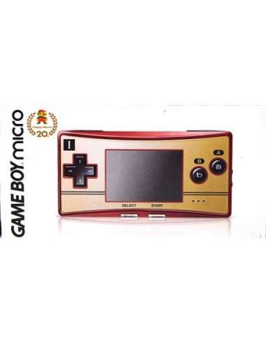 Game Boy Micro 20 Aniversario - GBA