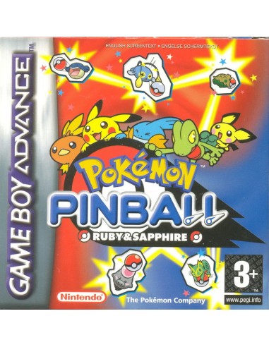 Pokemon Pinball Rubi y Zafiro - GBA