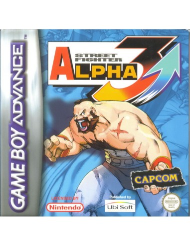 Street Fighter Alpha 3 (Sin Manual)- GBA