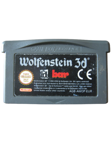 Wolfenstein 3D (Cartucho) - GBA