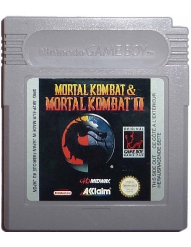 Mortal Kombat I & II (Cartucho) - GB
