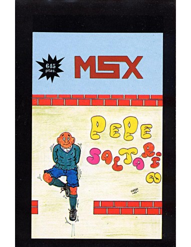 Pepe Saltarín (Caja Deluxe) - MSX