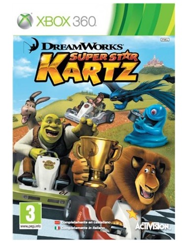 Dreamworks Racing Superstar Kartz - X360