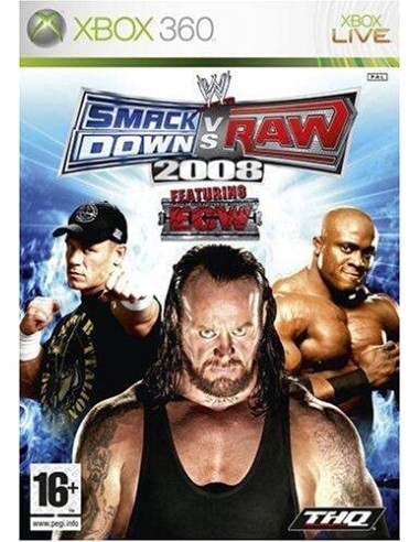 WWE Smackdown Vs Raw 2008 - X360