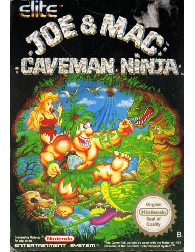 Joe and Mac Caveman Ninja - NES