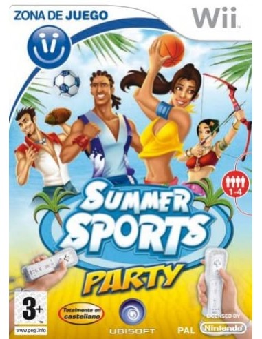 Zona de Juego Summer Sports Party - Wii