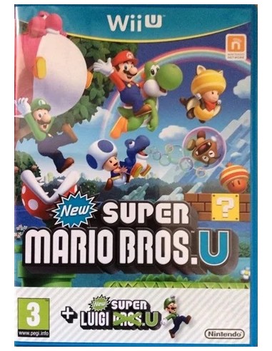 New Super Mario Bros. + Luigi U -WIIU