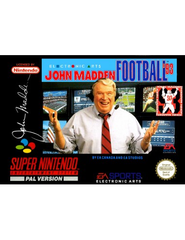 John Madden Football 93 (PAL-ES) - SNES