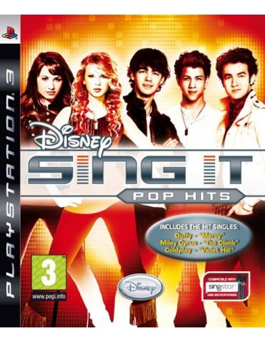 Disney Sing it 2 Pop Hits - PS3