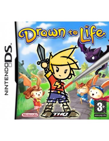 Drawn To Life (Sin Manual) - NDS