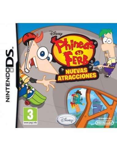 Phineas & Ferb Nuevas Atracciones - NDS