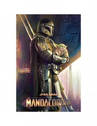 Poster Star Wars The Mandalorian Clan...