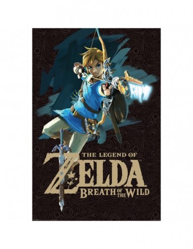 Poster Zelda Breath of the Wild Game...