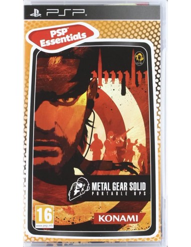 Metal Gear Solid Portable Ops...