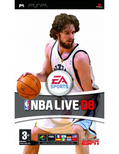 NBA Live 08 - PSP