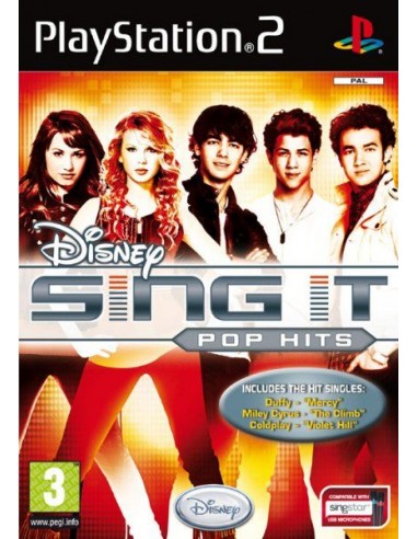 Disney Sing it 2 Pop Hits - PS2