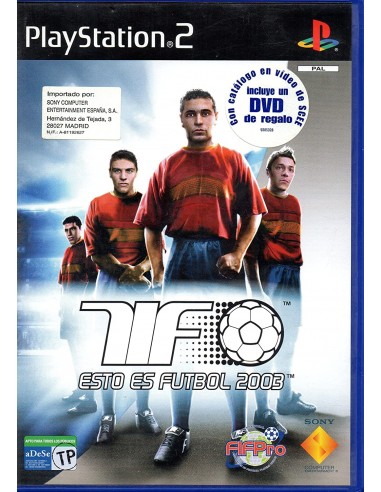 Esto es Futbol 2003 - PS2