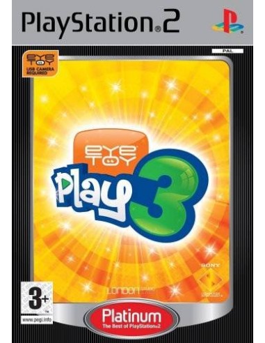 Eye Toy Pay 3 (Platinum) - PS2