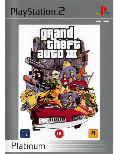 Grand Theft Auto 3 (Platinum) - PS2