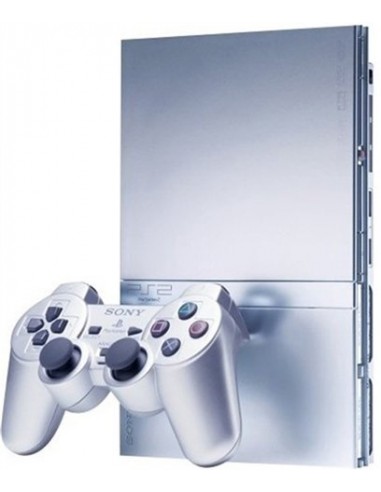 Playstation 2 Slim Silver (Sin Caja +...