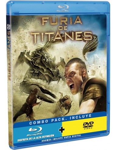 Furia de Titanes (2010) (Combo BR + DVD)