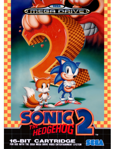 Sonic 2 (Sin Manual, Caja...