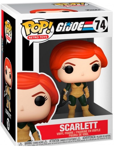 G.I.Joe Figura POP! Vinyl Scarlett 9 cm