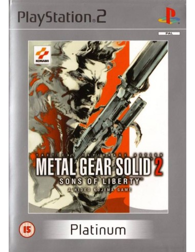 Metal Gear Solid 2 (Platinum) - PS2