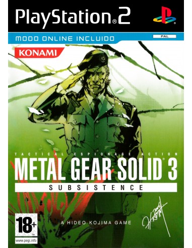 Metal Gear Solid 3 Subsistence (Sin...