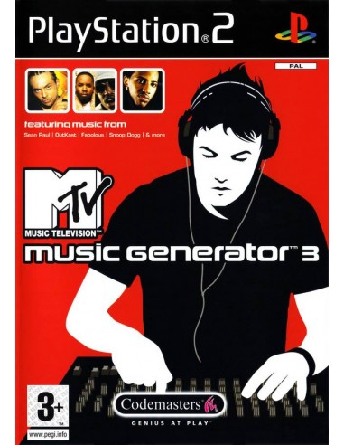 MTV Music Generator 3 - PS2