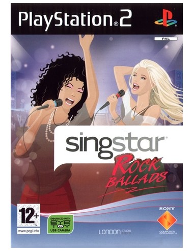 Singstar Rock Ballads - PS2