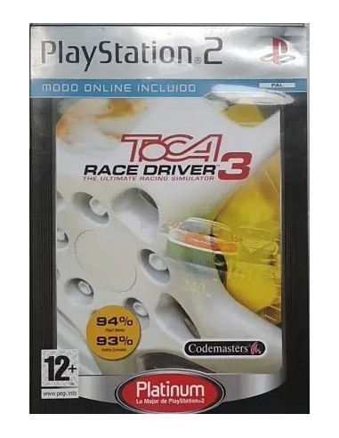 TOCA Race Driver 3 (Platinum) - PS2