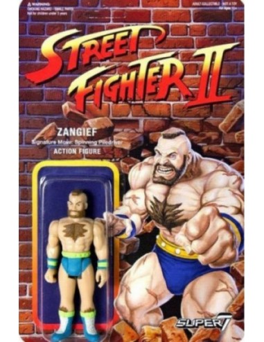 Figura Street Fighter II Zangief...