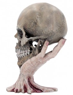Estatua Metalica Skull 22 cm 2