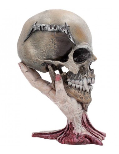 Estatua Metalica Skull 22 cm