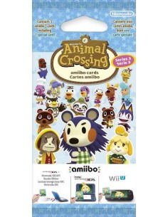 Pack 3 Tarjetas Amiibo Animal Crossing -Serie 4