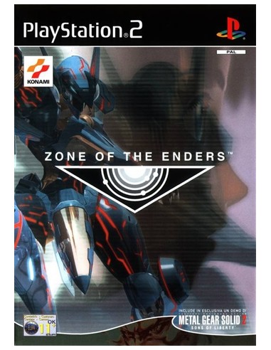 Zone of The Enders + Demo MGS2 - PS2