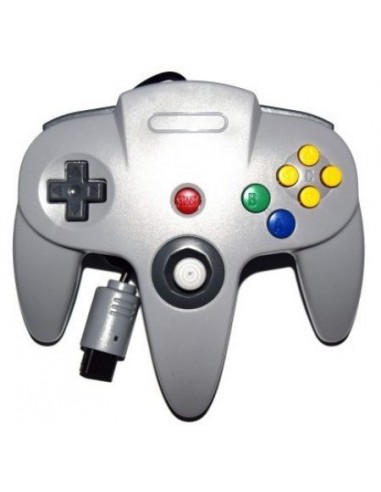 Mando Compatible Nintendo 64 Gris (OEM)