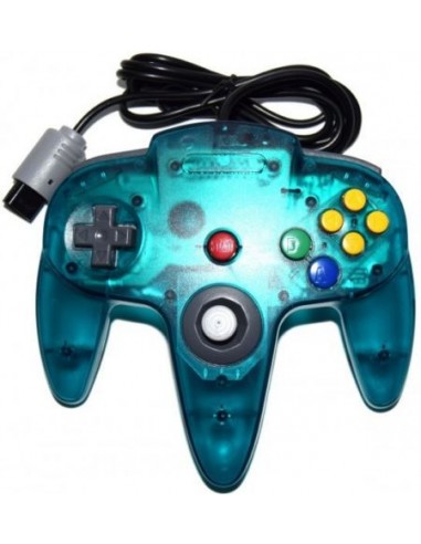 Mando Compatible Nintendo 64 Azul...