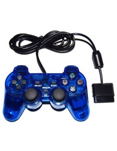Controller PS1/PS2 Compatible Azul...