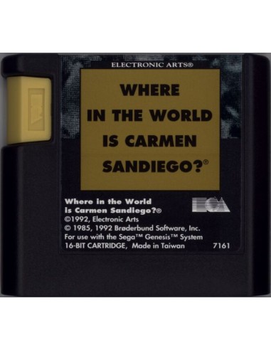 Where in the World is Carmen Sandiego...